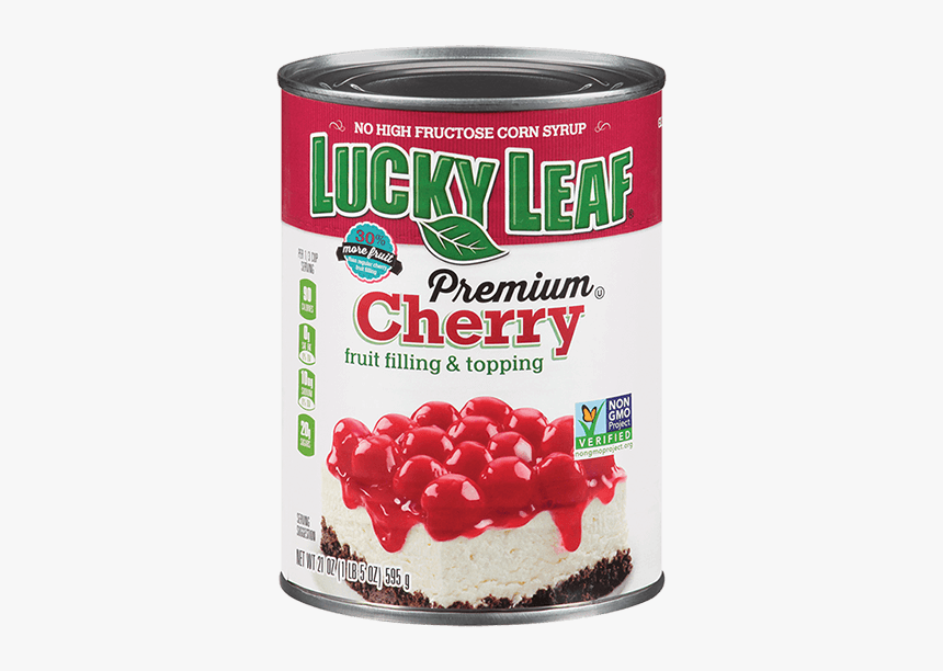 Premium Cherry Fruit Filling & Topping - Lucky Leaf Cherry Pie Filling, HD Png Download, Free Download