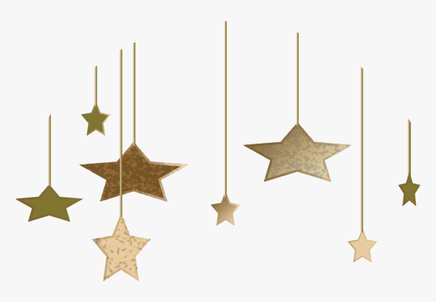 Blue Stars Hanging Png, Transparent Png, Free Download