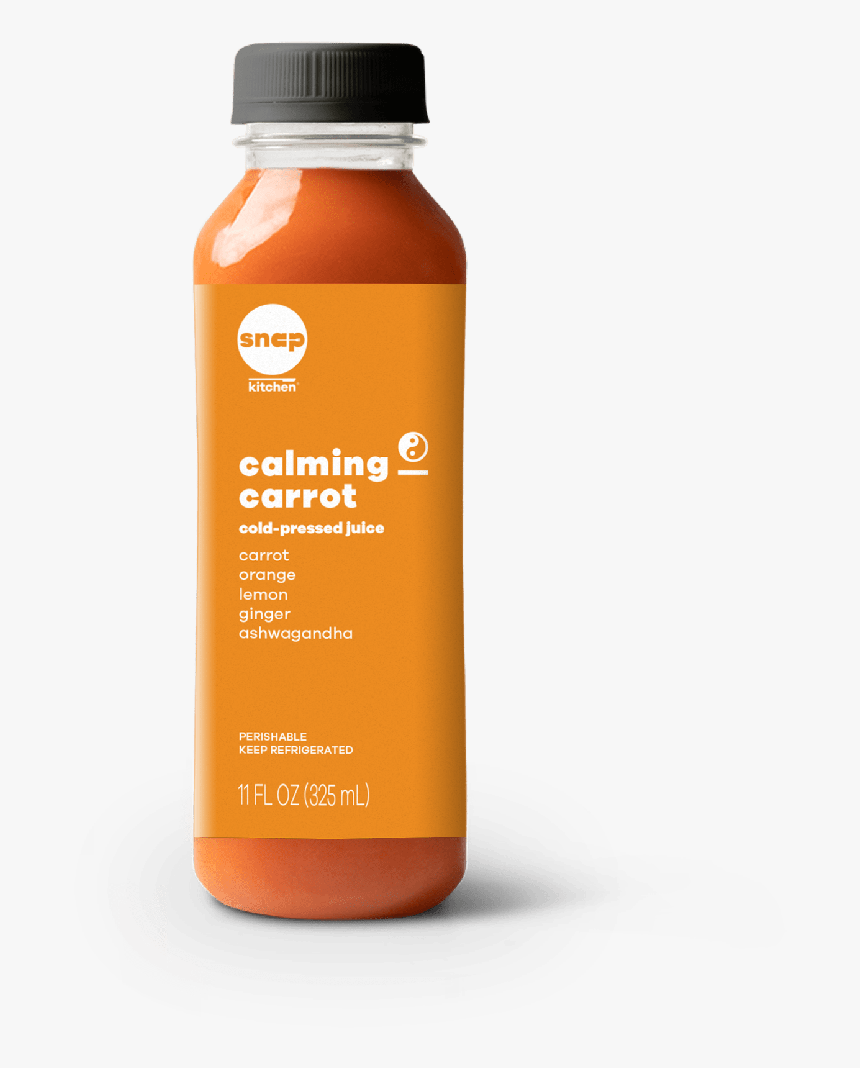 Calming Carrot - Plastic Bottle, HD Png Download, Free Download