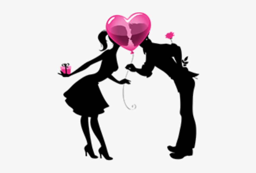 #couple #heart #hearts #love #ballon - Valentine Day Special Couple, HD Png Download, Free Download