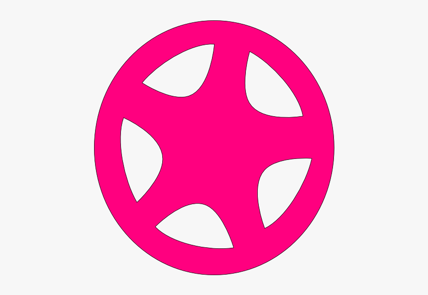 Wheel Clipart Pink, HD Png Download, Free Download