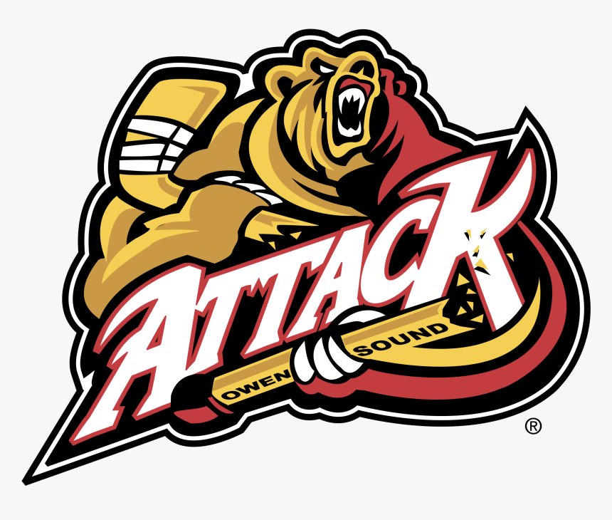 Owen Sound Attack Logo Png Transparent - Attack Owen Sound, Png Download, Free Download