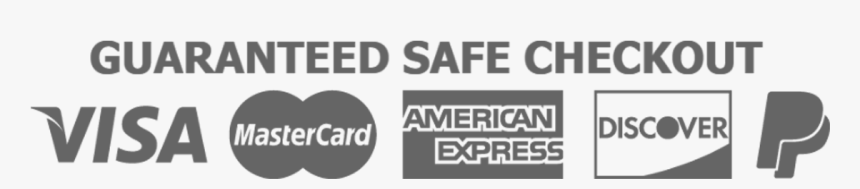 Hd Black And White Safe Checkout Badge, HD Png Download, Free Download