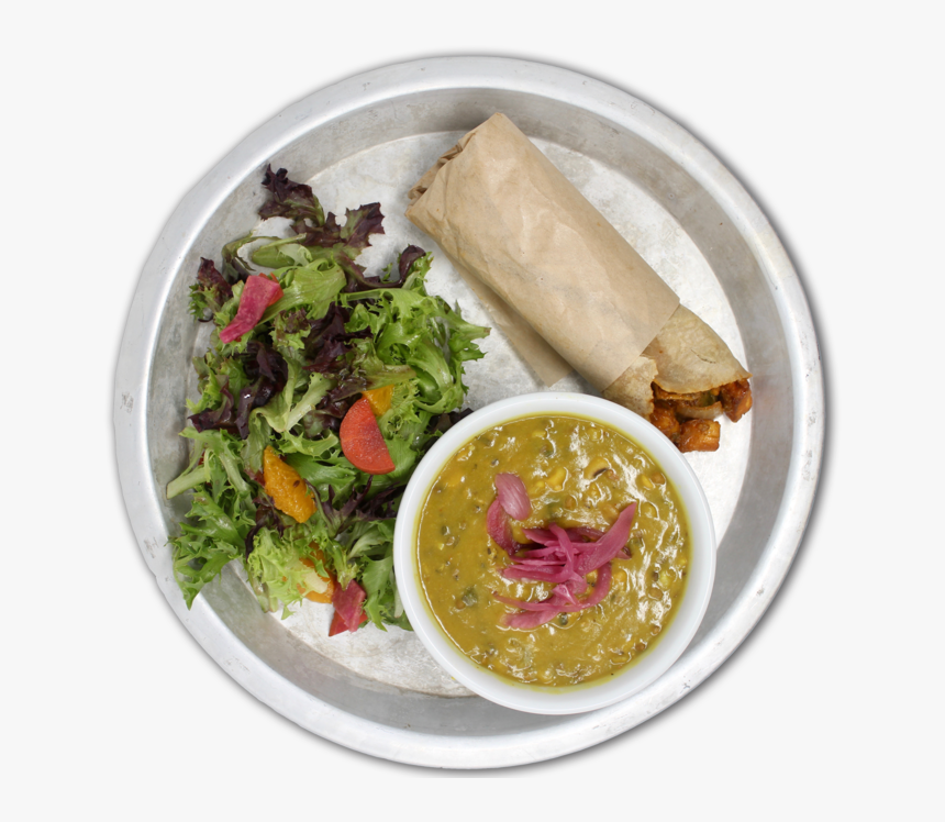 Soup N’ Roll Daal Lentil Soup, Seasonal Local Greens, HD Png Download, Free Download