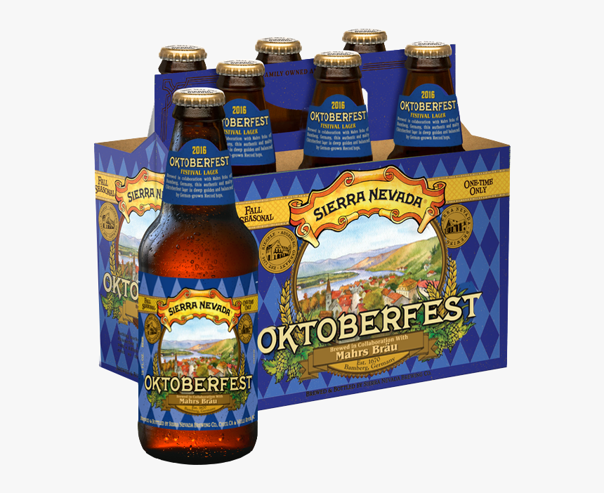 Snbc Oktoberfest 2016 6pkwbottle - Sierra Nevada Oktoberfest 2015, HD Png Download, Free Download