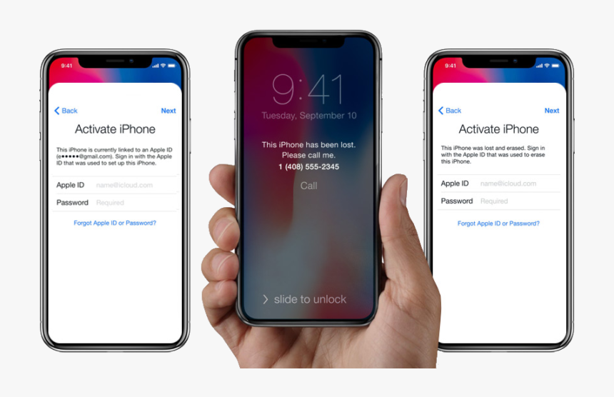 Iphone X Activation Lock, HD Png Download, Free Download