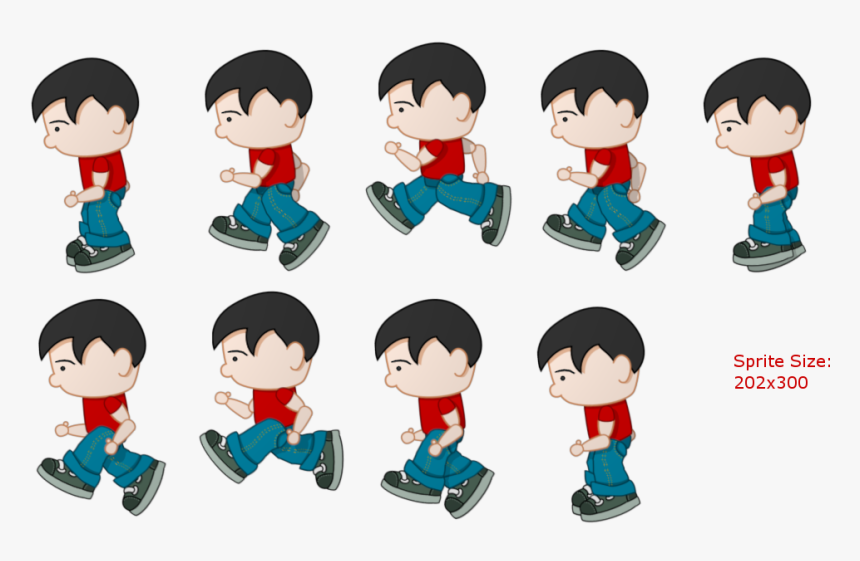 2d Sprite Sheets Png - Character Sprite Sheet Png, Transparent Png, Free Download