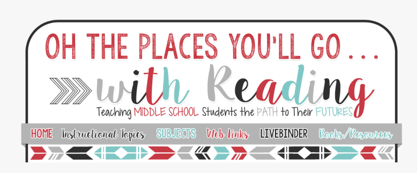 Oh, The Places You"ll Go With Reading - Graphic Design, HD Png Download, Free Download