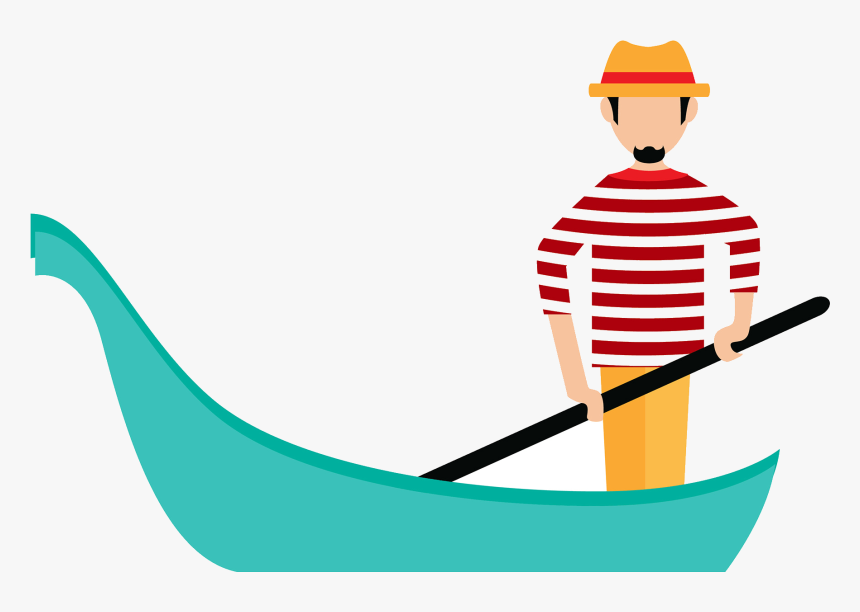 Gondola Free Download Best - Italian Gondola Clipart, HD Png Download, Free Download