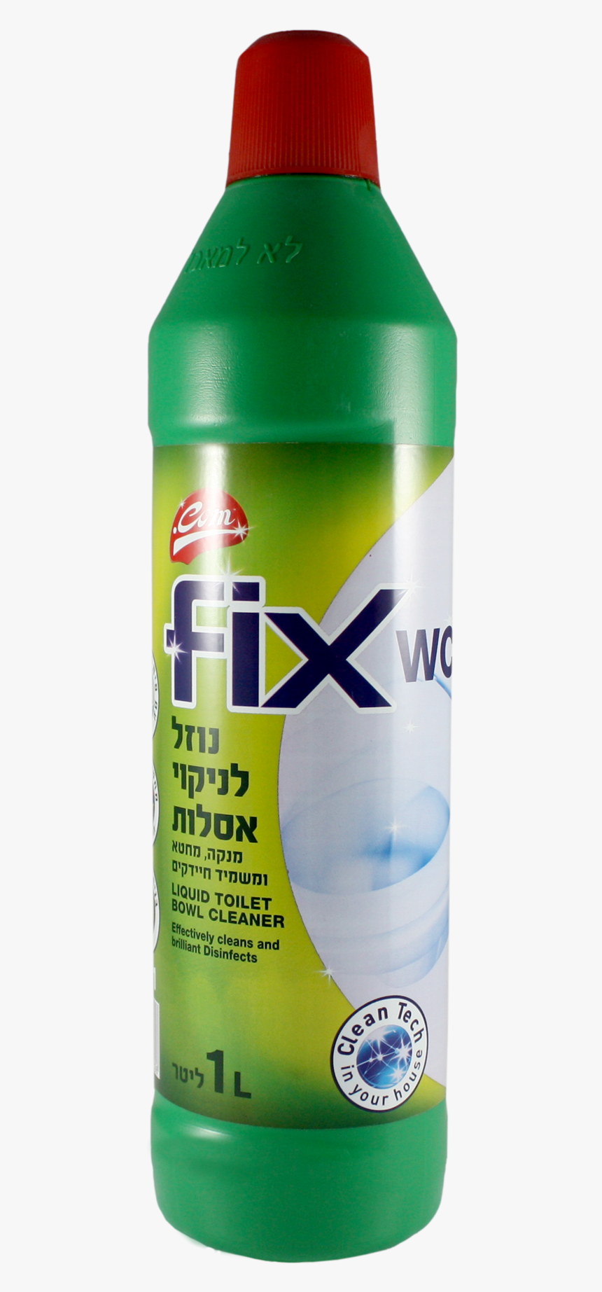 Com Fix Toilet Cleaner - Plastic Bottle, HD Png Download, Free Download