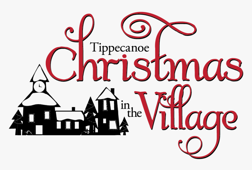 Christmas In The Village - Illustration, HD Png Download, Free Download