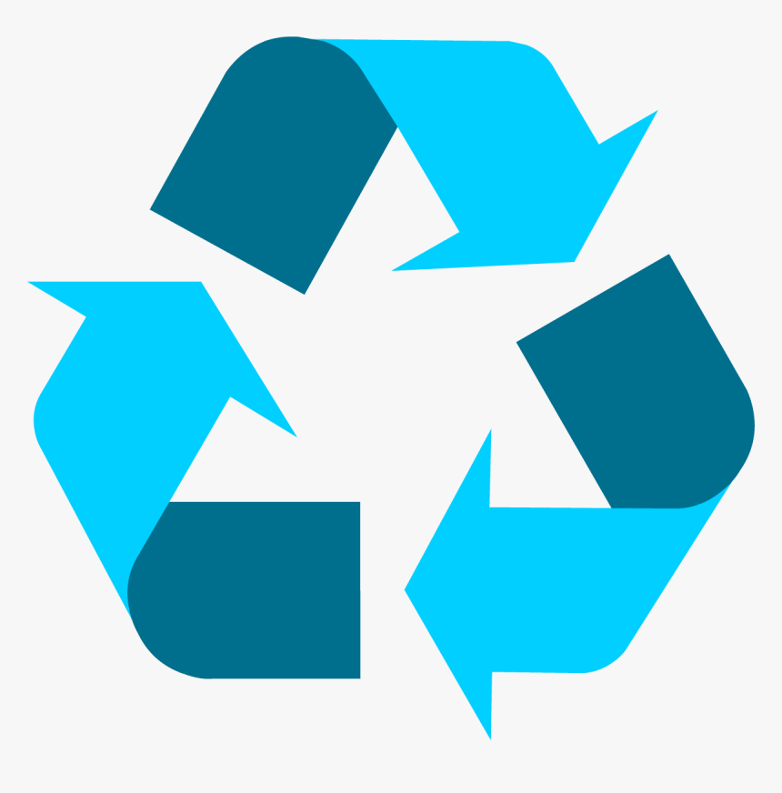 Recycle Logo Blue, HD Png Download, Free Download