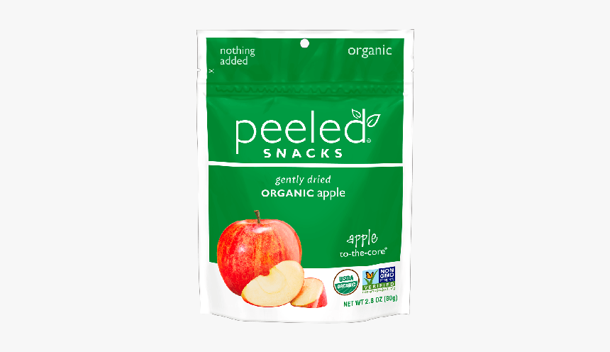 Peeled Snacks Organic Apple 2 The Core Dried Fruit, - Natural Foods, HD Png Download, Free Download