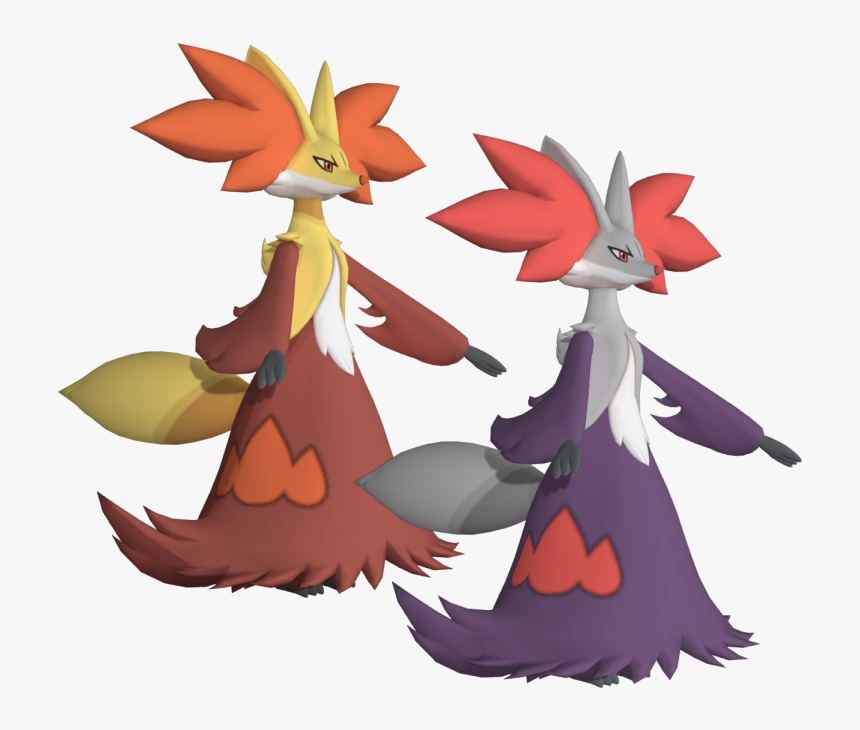 Download Zip Archive - Delphox Model, HD Png Download, Free Download