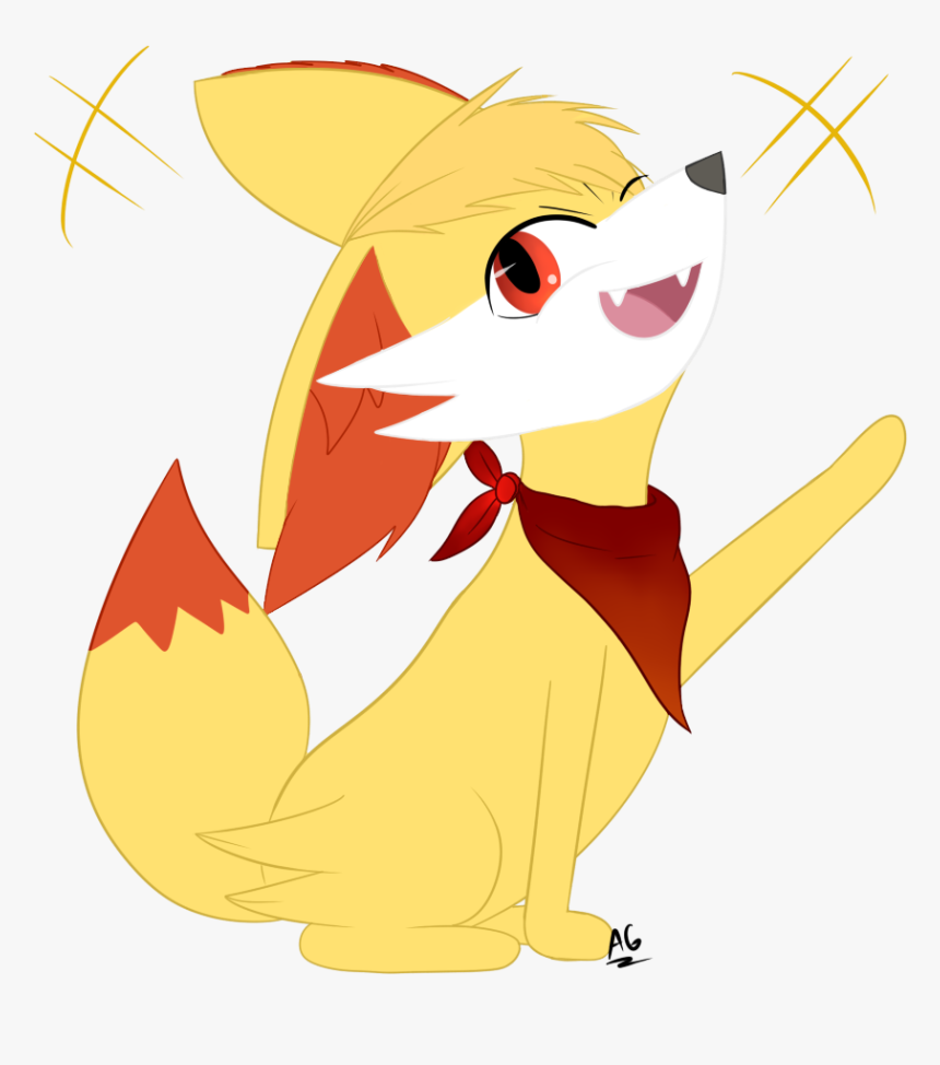 Fennekin - Cartoon - Cartoon, HD Png Download, Free Download