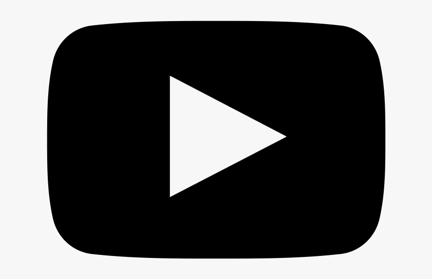Black Youtube Logo Png, Transparent Png - kindpng