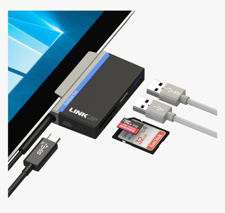 Surface Pro 6 Micro Sd, HD Png Download, Free Download