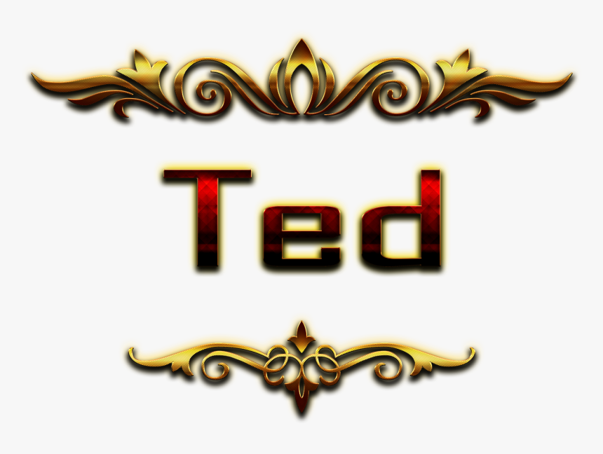 Ted Free Transparent Images - Naresh Name, HD Png Download, Free Download