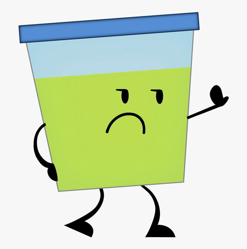 Cup Of Pee Clipart - Pee In A Cup Cartoon, HD Png Download, Free Download