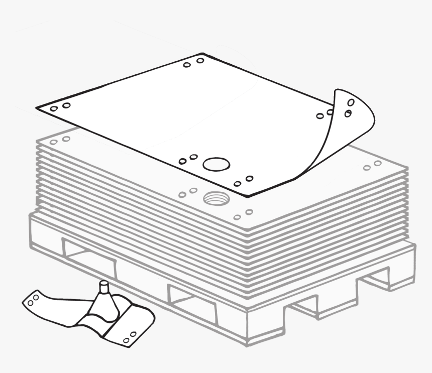 Illustration Of Peefences On A Pallet - Electronics, HD Png Download, Free Download