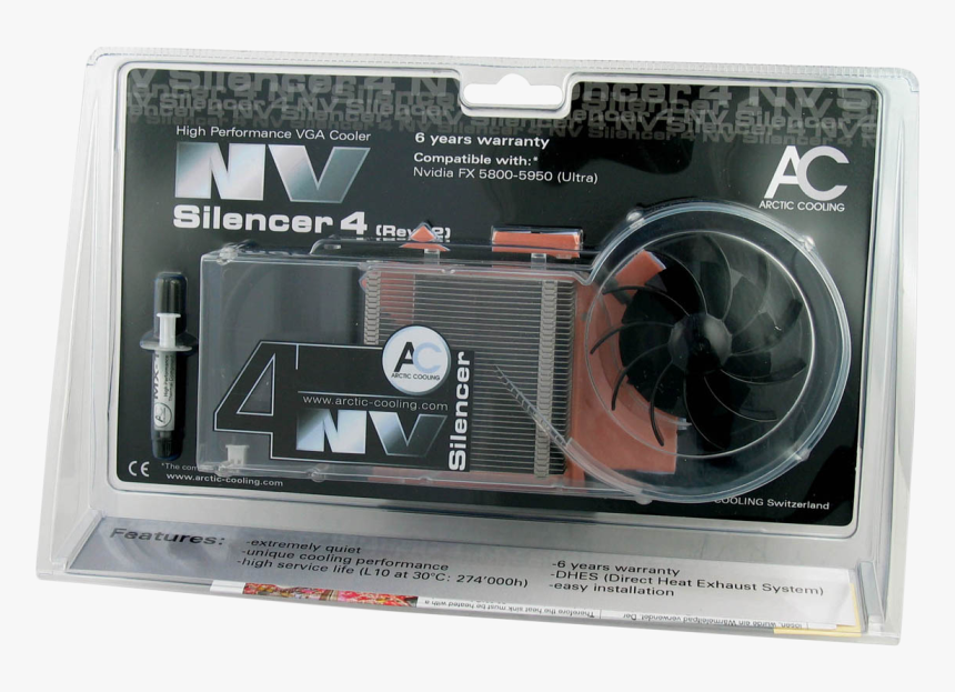 Nv Silencer 4 Rev - Arctic Nv Silencer 4, HD Png Download, Free Download