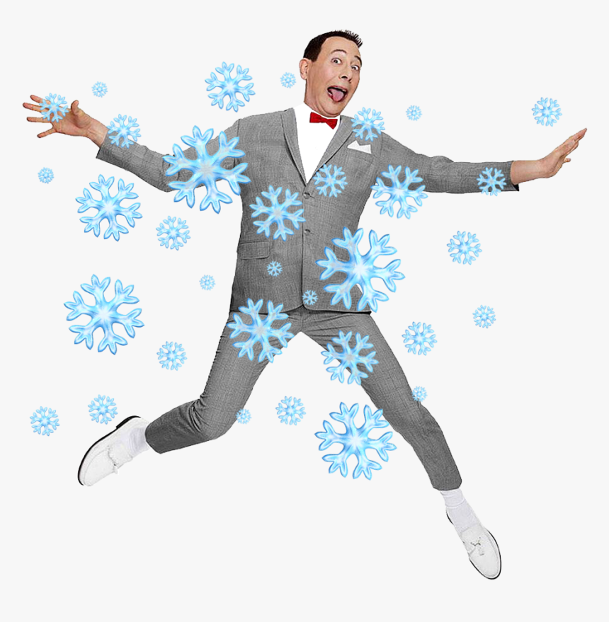 Pee Wee Pee Wee Herman Holidays Snowflakes Transparent - Pee Wee Herman Png, Png Download, Free Download