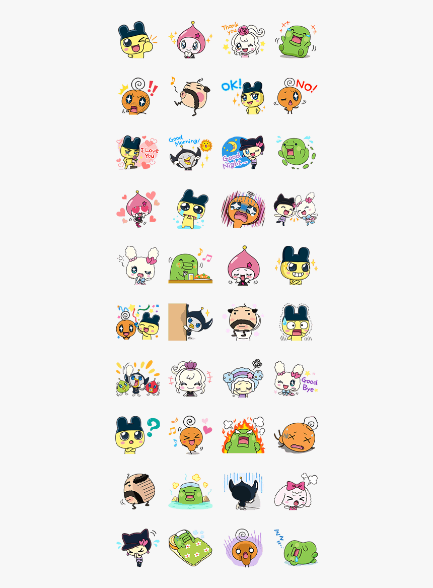 Tamagotchi Emoji, HD Png Download - kindpng