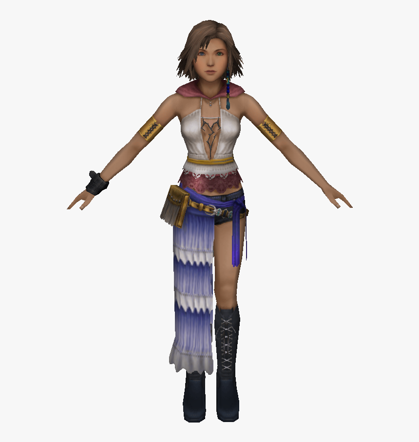 Final Fantasy X 2 Yuna Model, HD Png Download, Free Download