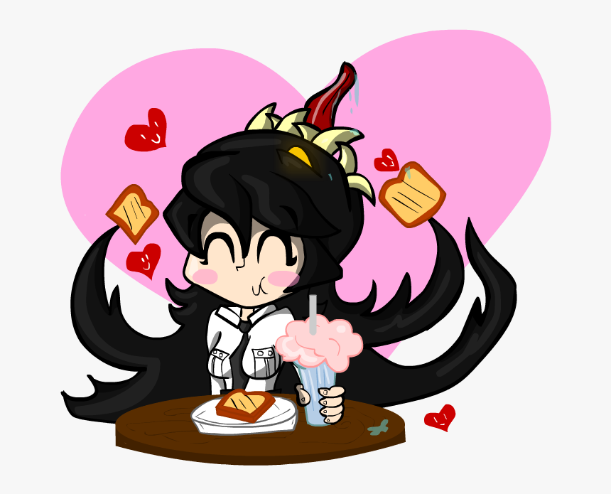 Skullgirls - Skullgirls Filia Eating, HD Png Download, Free Download