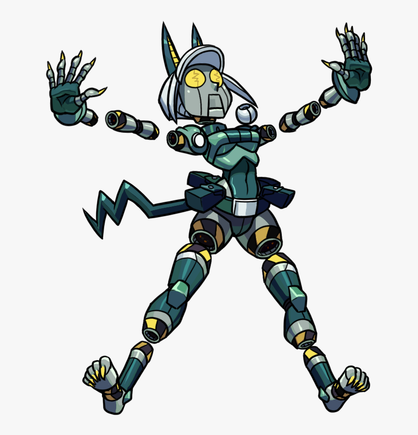 Skullgirls Sprite Of The Day - Cartoon, HD Png Download, Free Download