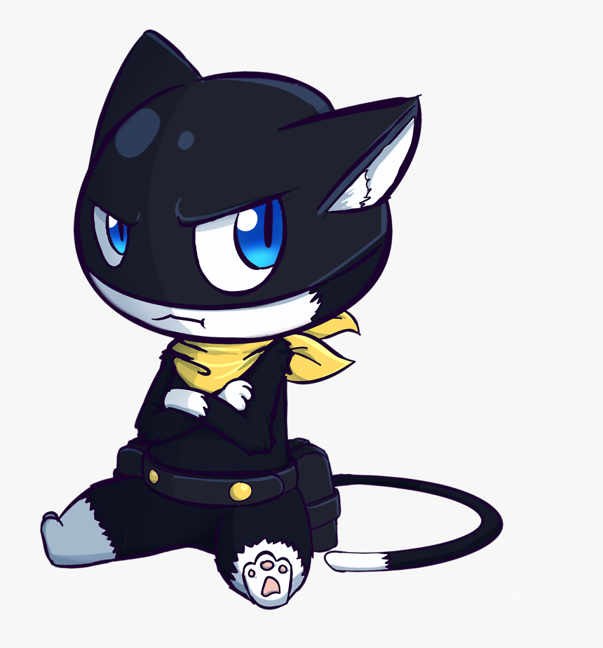 Cat From Persona 5, HD Png Download, Free Download