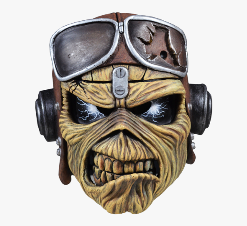 Aces High Eddie Premium Face Mask - Iron Maiden Aces High Mask, HD Png Download, Free Download