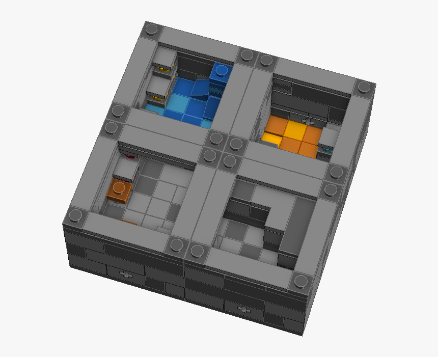 Lego Minecraft Diamond Block, HD Png Download, Free Download