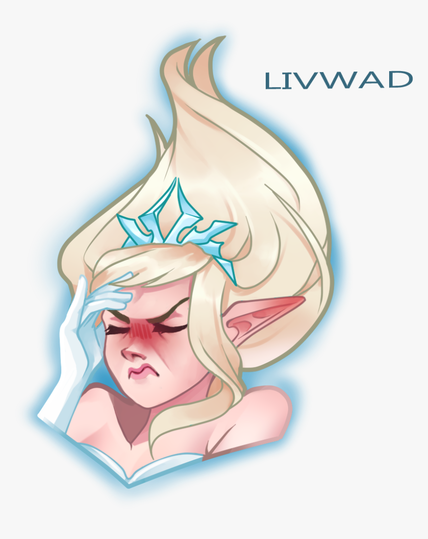 Equally Frustrated, Equally Disappointed - League Of Legends Janna Emote, HD Png Download, Free Download