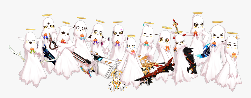 From Spooky Ghost Costumes, - Elsword Witch Broom, HD Png Download, Free Download