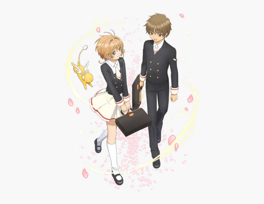 Cardcaptor Sakura Clear Card Sakura Y Syaoran Van A - カード キャプター さくら クリア カード 編 続き, HD Png Download, Free Download