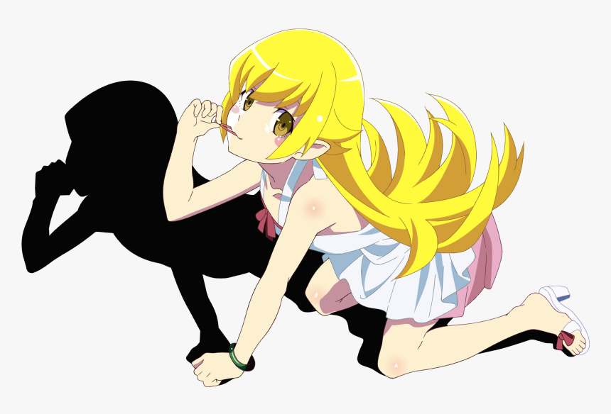 Transparent Shinobu Oshino Png - Cartoon, Png Download, Free Download