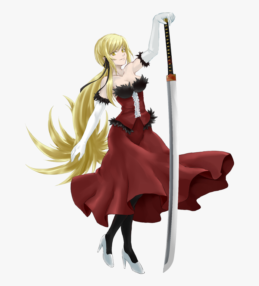 Oshino Shinobu , Png Download - Kiss Shot All Forms, Transparent Png, Free Download