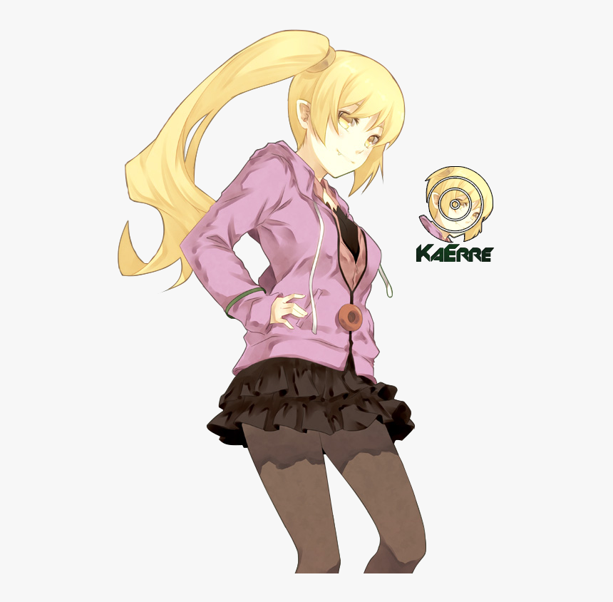 Shinobu Oshino Teen Render , Png Download - Shinobu Oshino Teen, Transparent Png, Free Download