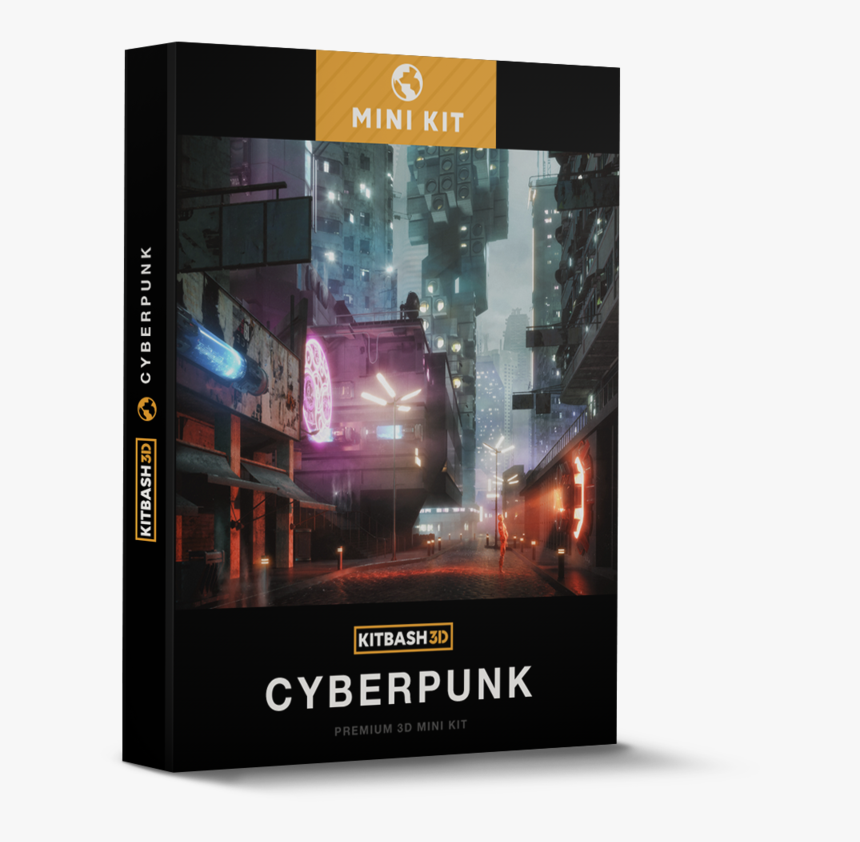 Cyberpunk"
 Srcset="data - Kitbash3d Mini Kit Cyberpunk, HD Png Download, Free Download