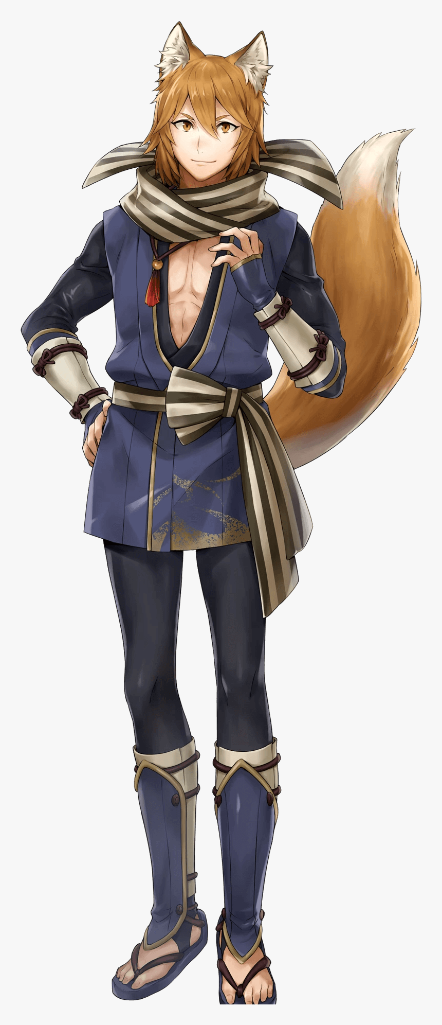 Feh Kaden Kitsune Braggart 01 - Fire Emblem Heroes Kaden, HD Png Download, Free Download