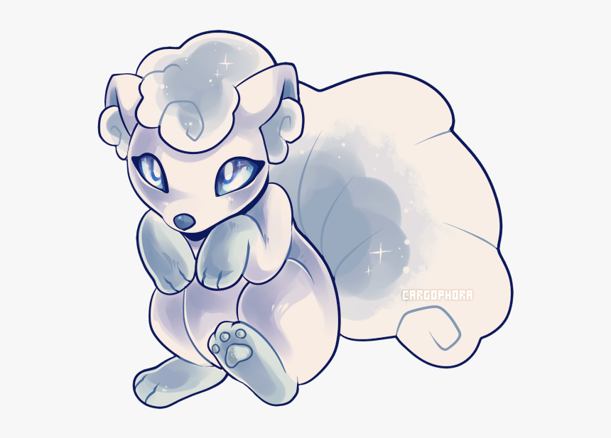 Alola Vulpix - Cartoon, HD Png Download, Free Download