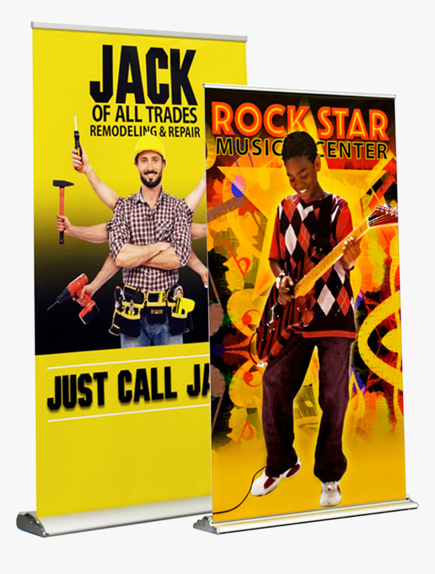 Retractable Banners For Musicians, HD Png Download, Free Download