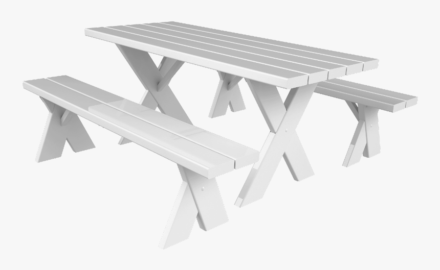 Picnik Png , Png Download - White Picnic Table, Transparent Png, Free Download