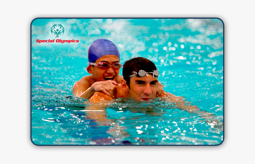 Michael Phelps At Special Olympics, HD Png Download, Free Download