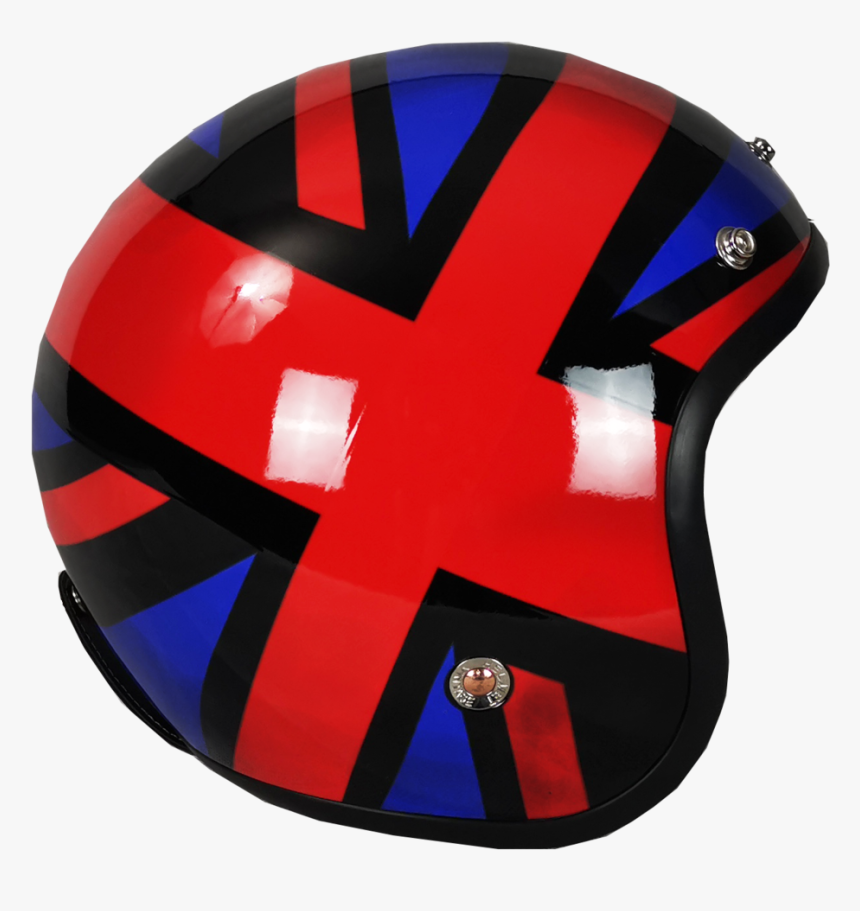 Casco Abierto Immortale Flag Negro Chopper Lente Interno - Graphic Design, HD Png Download, Free Download