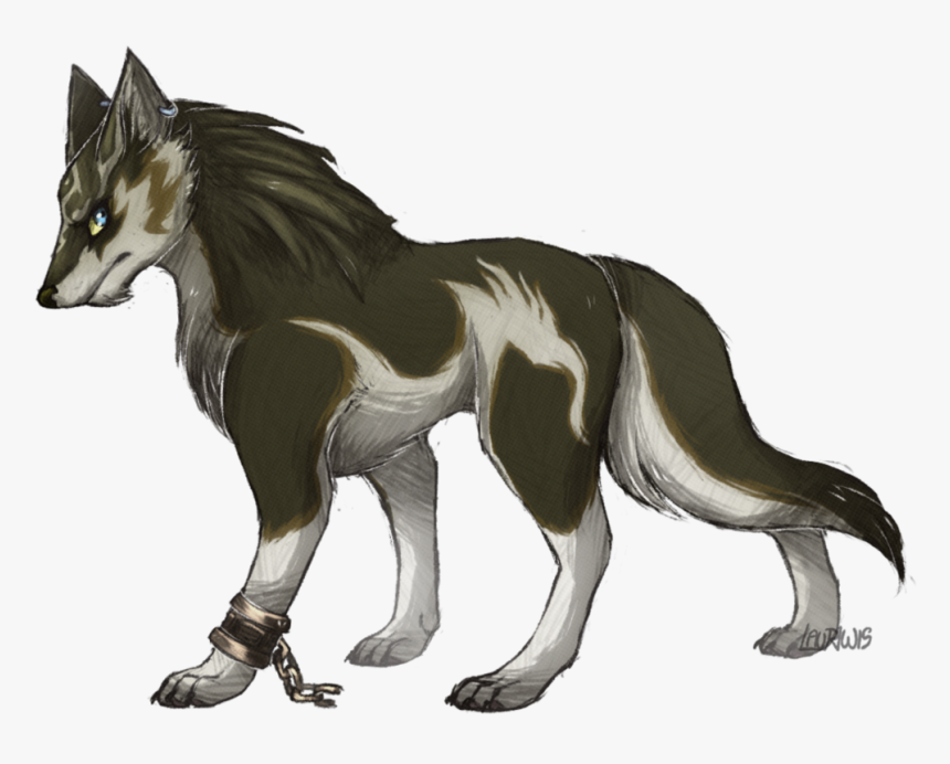 Wolf Link By Creepy Cookie Zelda Twilight Princess Twilight Princess Link Lobo Hd Png Download Kindpng