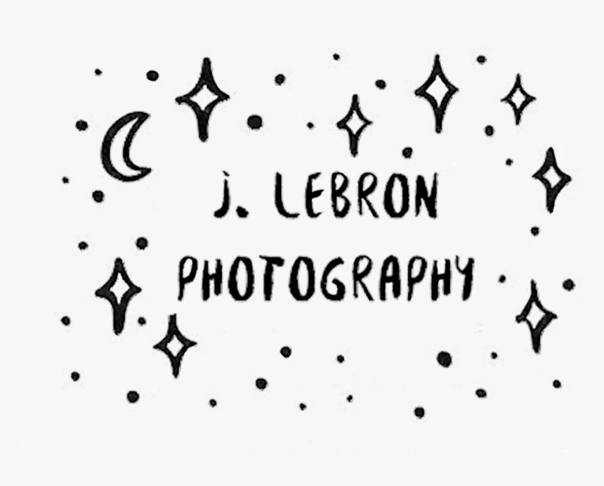 Lebron Photography - Mond Und Sterne Gezeichnet, HD Png Download, Free Download