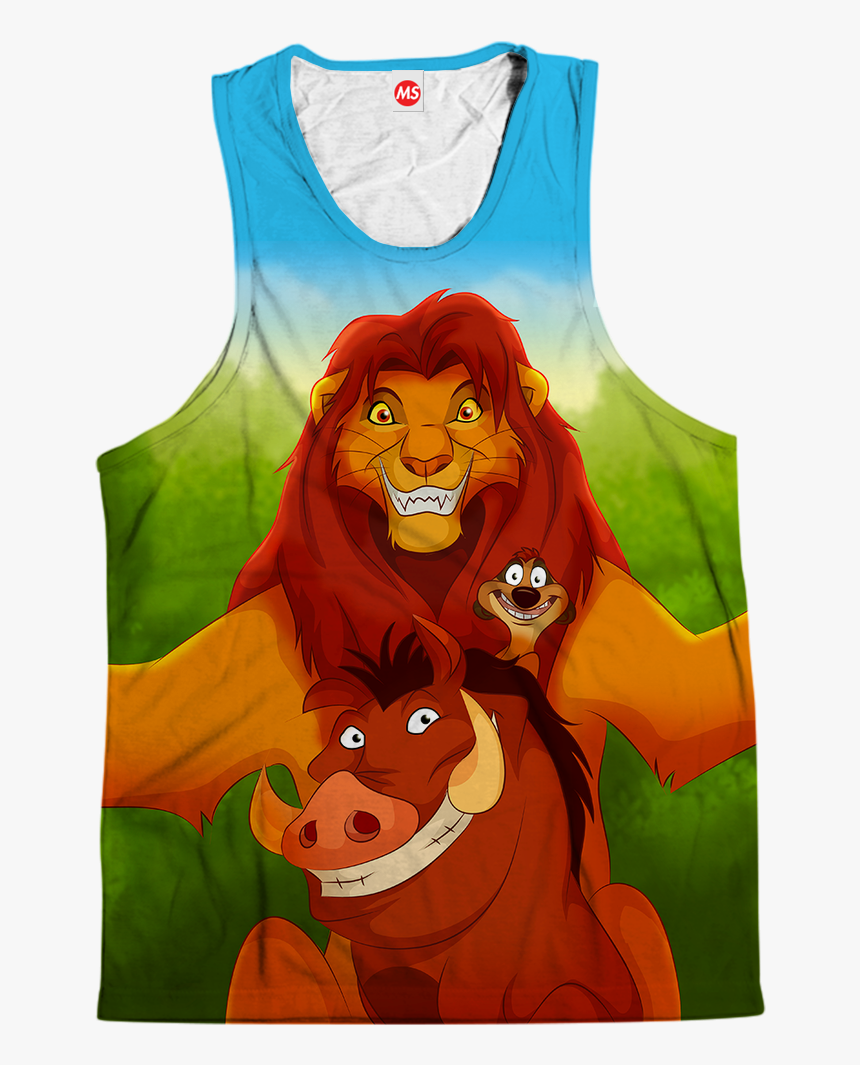 Hakuna Matata Tank Top - Pumba Y Timon Selfie, HD Png Download, Free Download