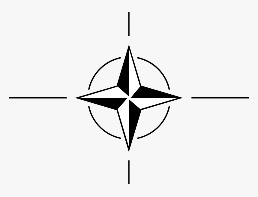 Nato Logo Black And White, HD Png Download, Free Download